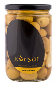 Kürşat 660 cc Domat Naturel Kırma Yeşil Zeytin