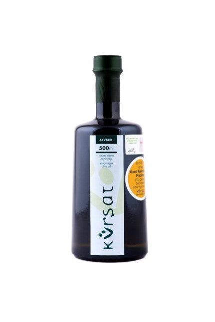 Kürşat 500ml Primula Glass Bottle Early Harvest Ayvalık Extra Virgin Olive Oil